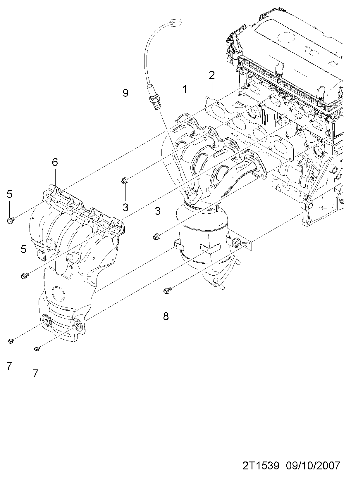 Opel 96951465 - Lambdasonde alexcarstop-ersatzteile.com