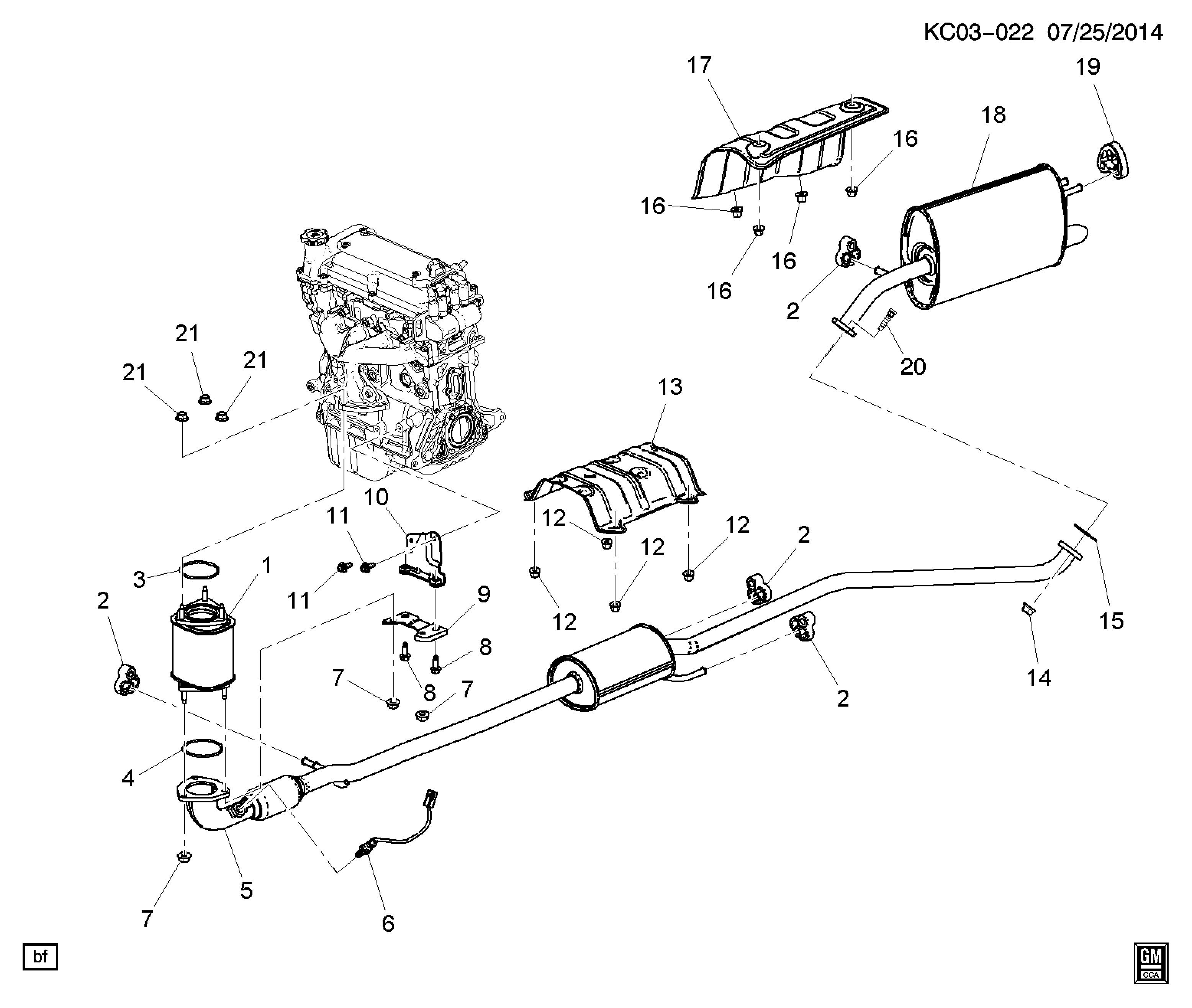 VAG 96423429 - Lambdasonde alexcarstop-ersatzteile.com