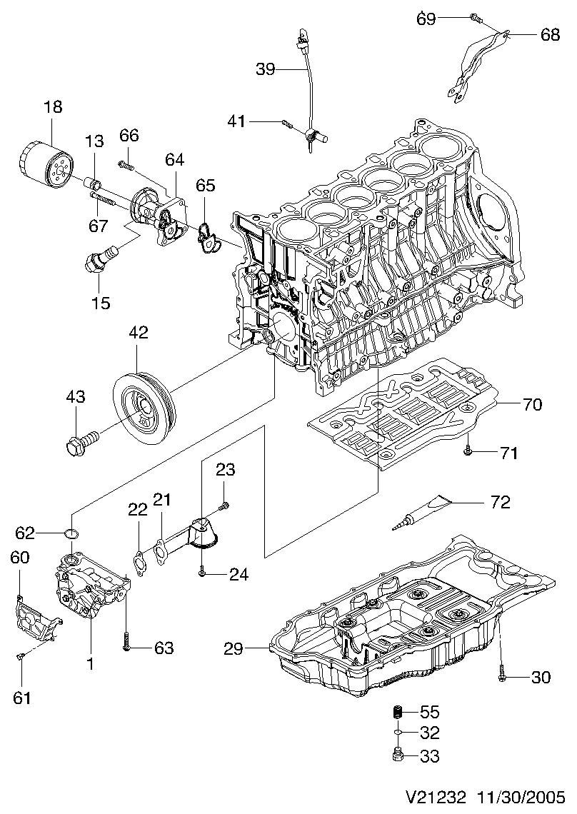 Rover 25184029 - FILTER A-OIL, ENG alexcarstop-ersatzteile.com