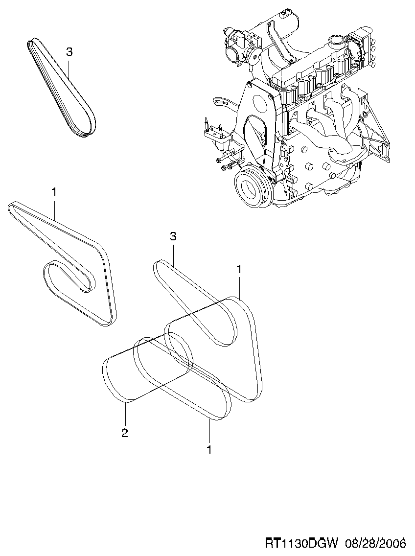 Opel 25183066 - Keilrippenriemen alexcarstop-ersatzteile.com