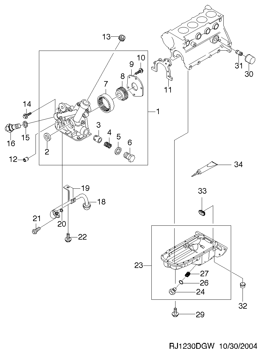 DAEWOO 95961350 - Sensor, Öldruck alexcarstop-ersatzteile.com