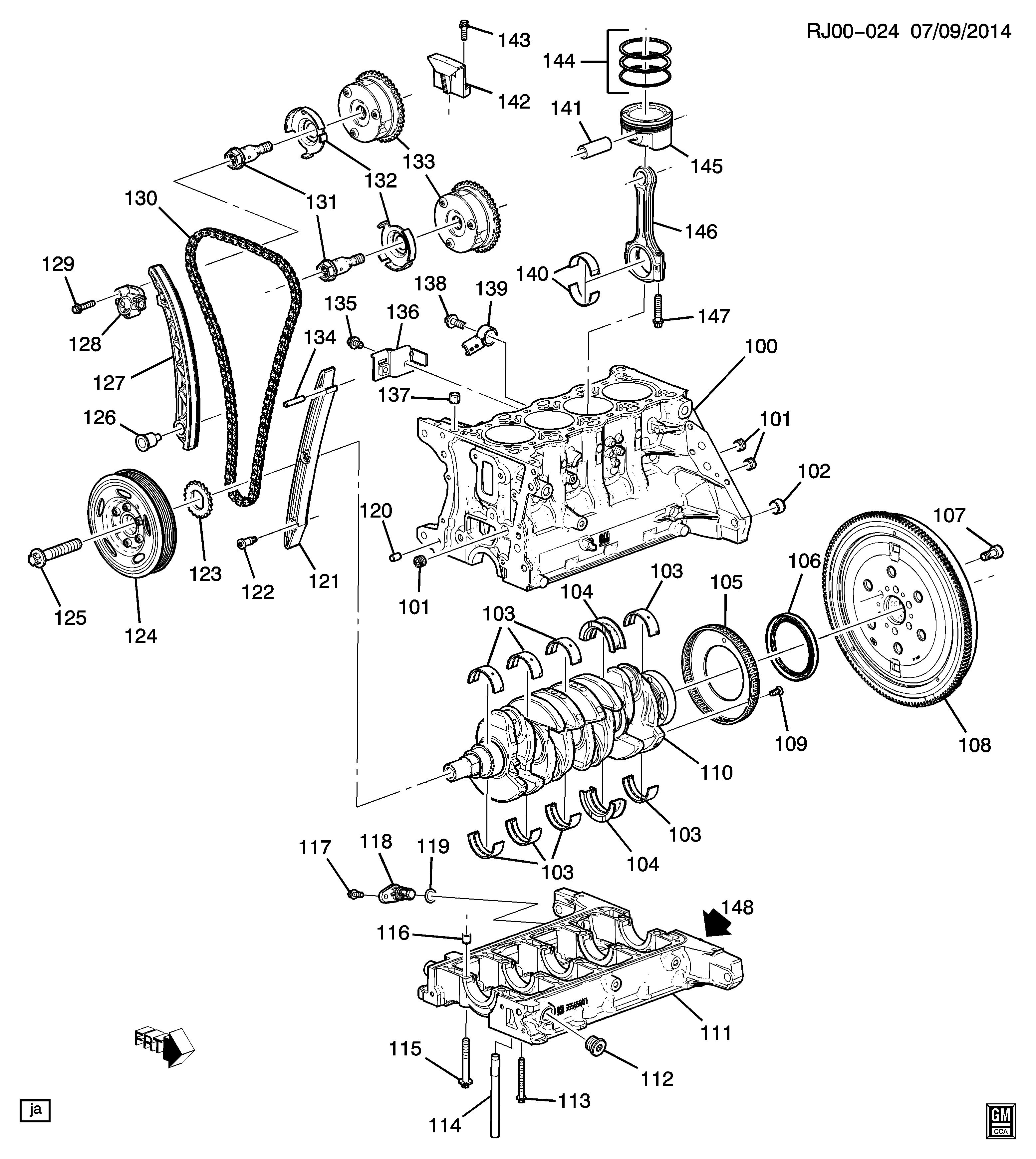 Opel 55562235 - Steuerkettensatz alexcarstop-ersatzteile.com