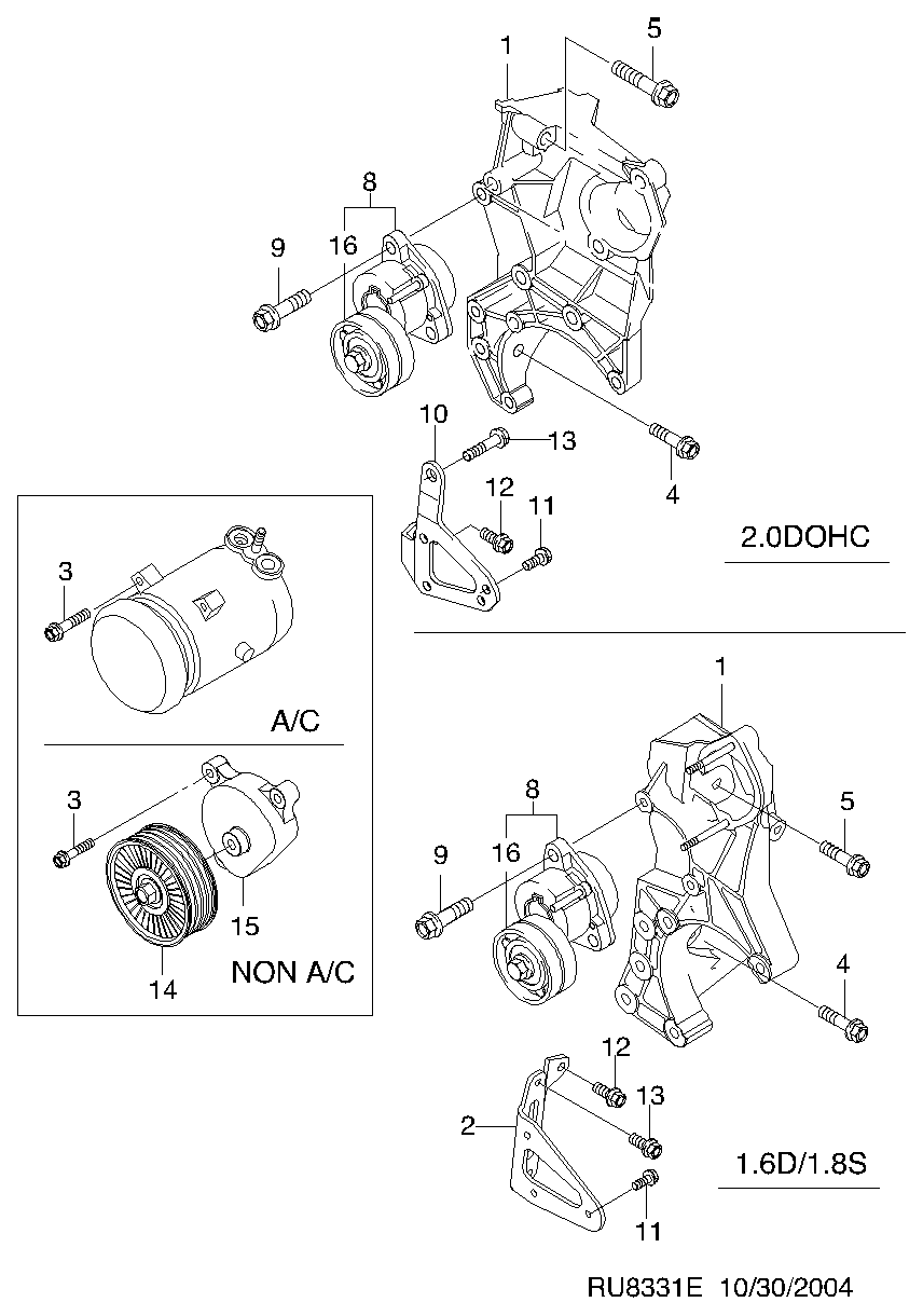 Chevrolet 25190645 - Riemenspanner, Keilrippenriemen alexcarstop-ersatzteile.com