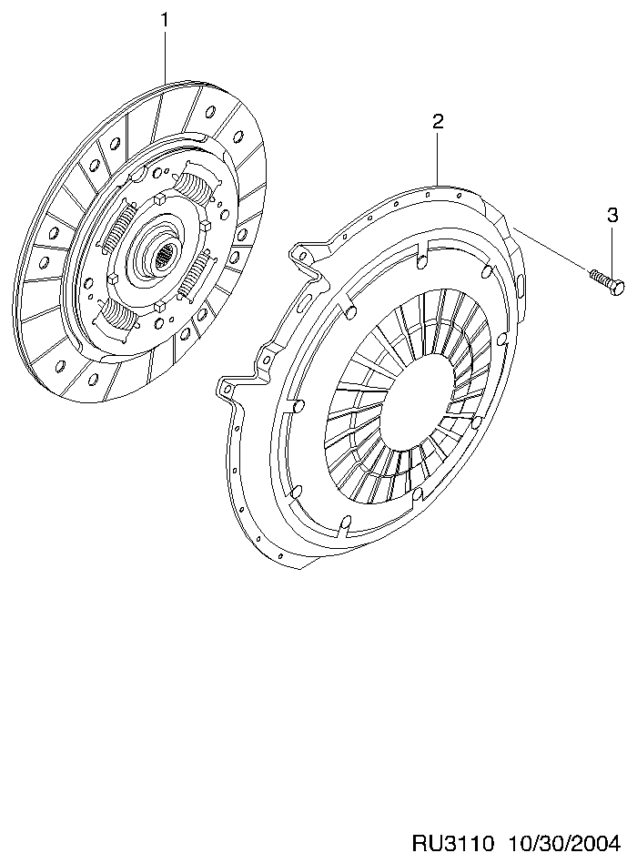 DAEWOO 96333467 - Kupplungsscheibe alexcarstop-ersatzteile.com