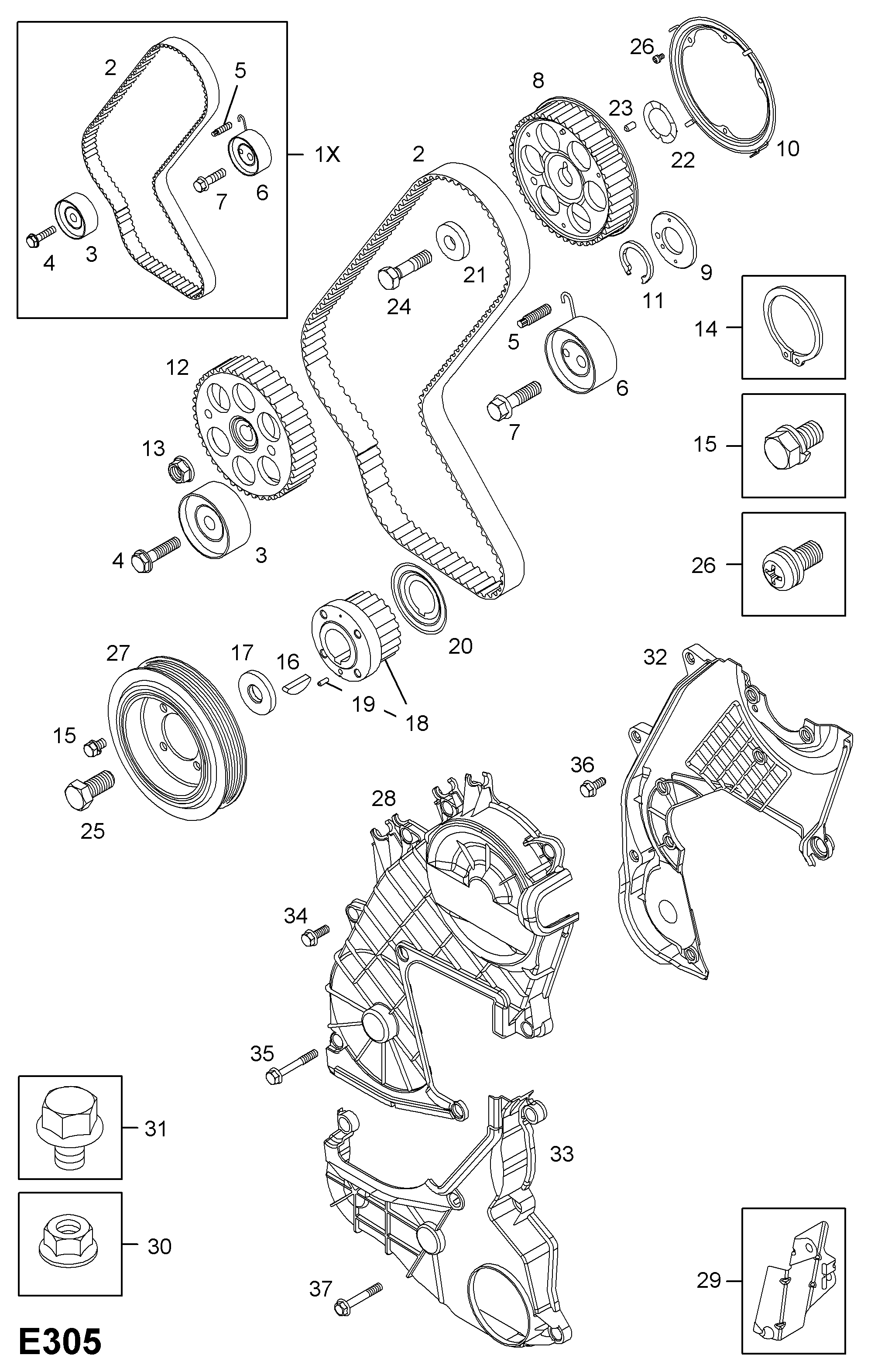 Opel 56 36 086 - Zahnriemen alexcarstop-ersatzteile.com