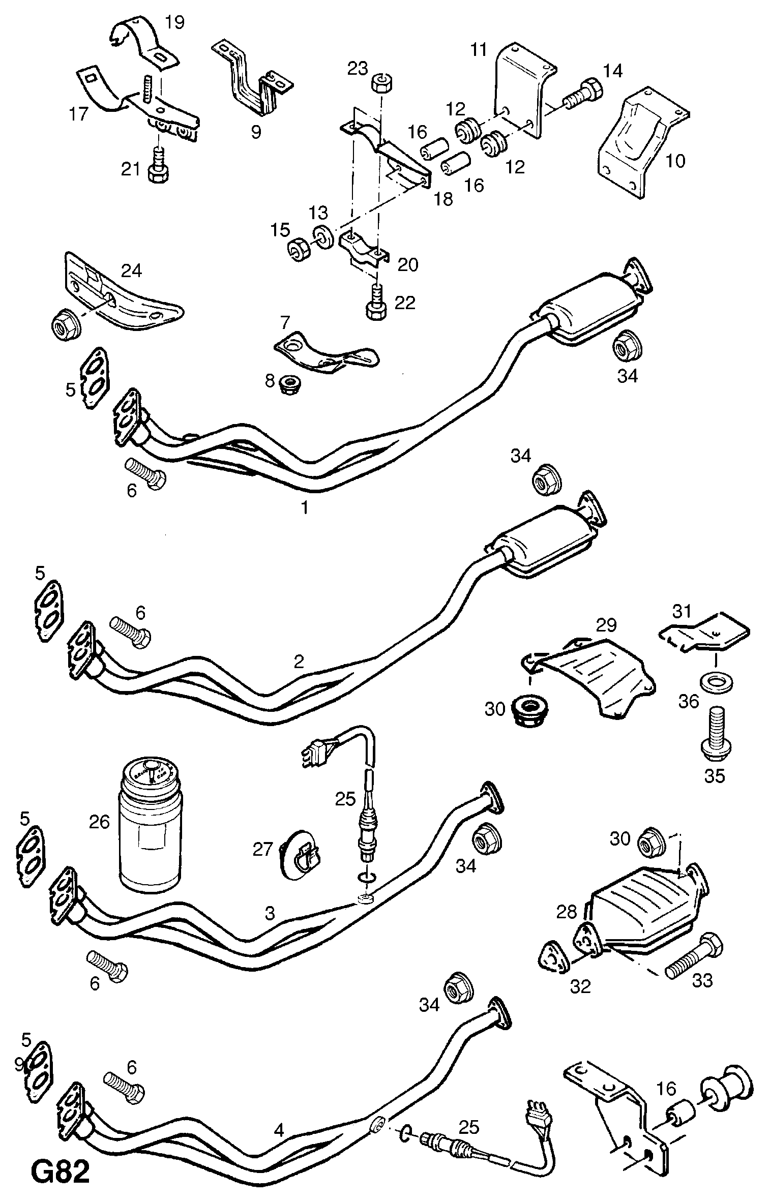 Opel 855302 - Lambdasonde alexcarstop-ersatzteile.com