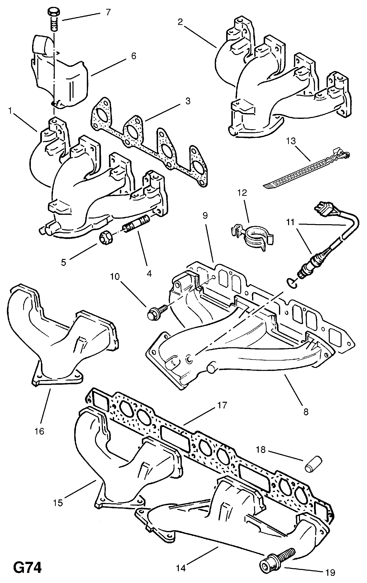 Opel 8 55 304 - Lambdasonde alexcarstop-ersatzteile.com