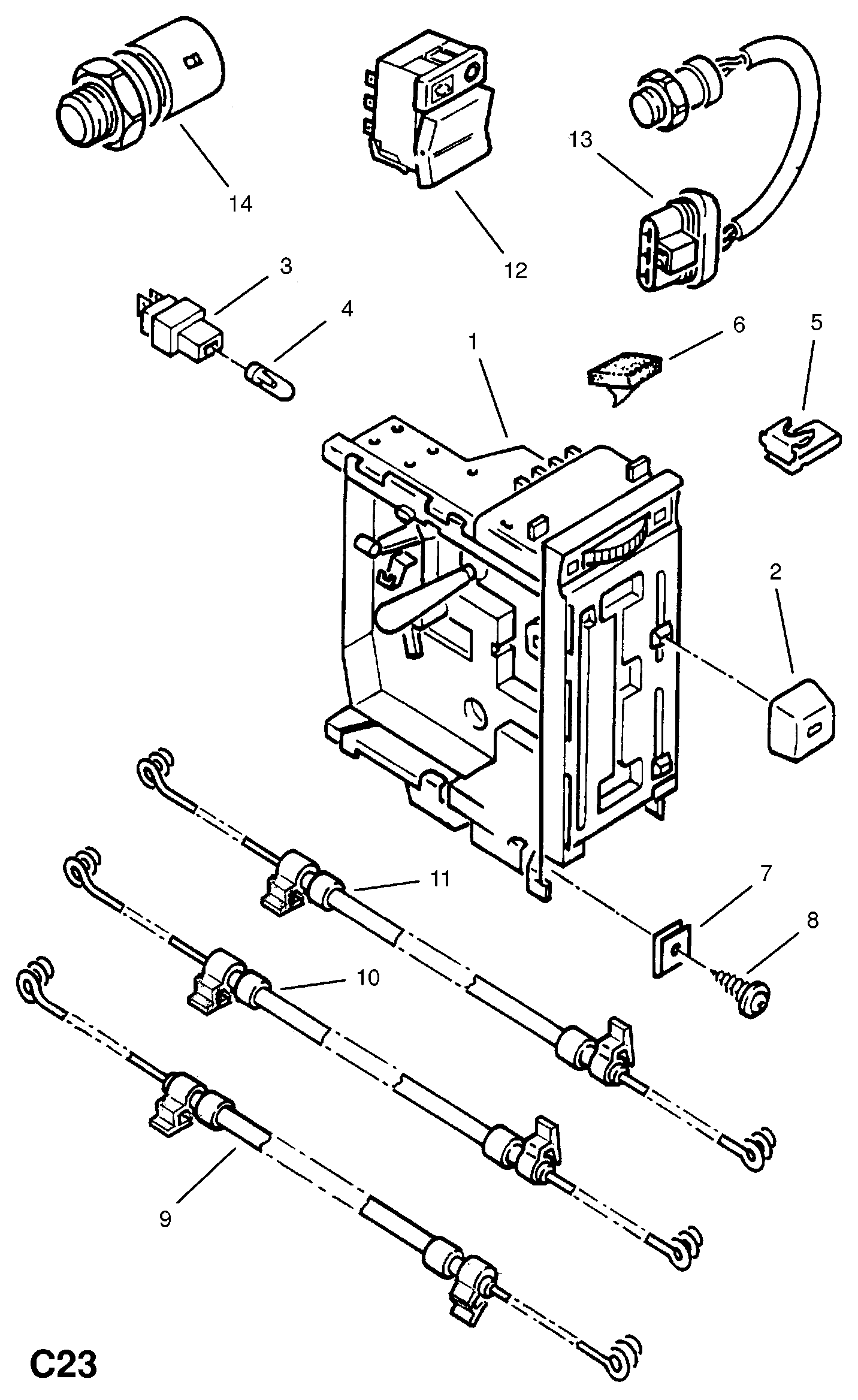 Volvo 1 235 887 - Generatorregler alexcarstop-ersatzteile.com