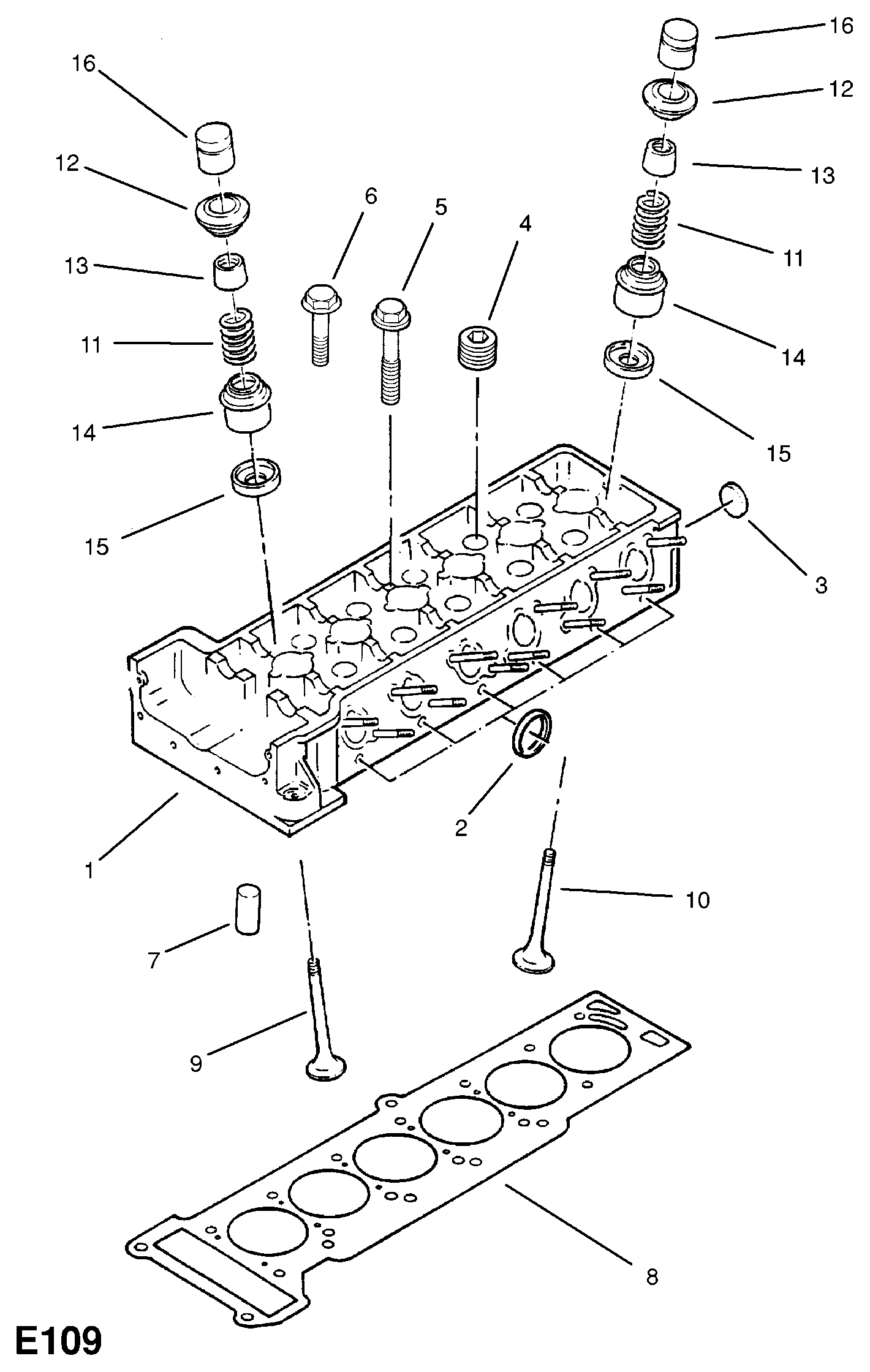 NISSAN 6 42 527 - Dichtring, Ventilschaft alexcarstop-ersatzteile.com