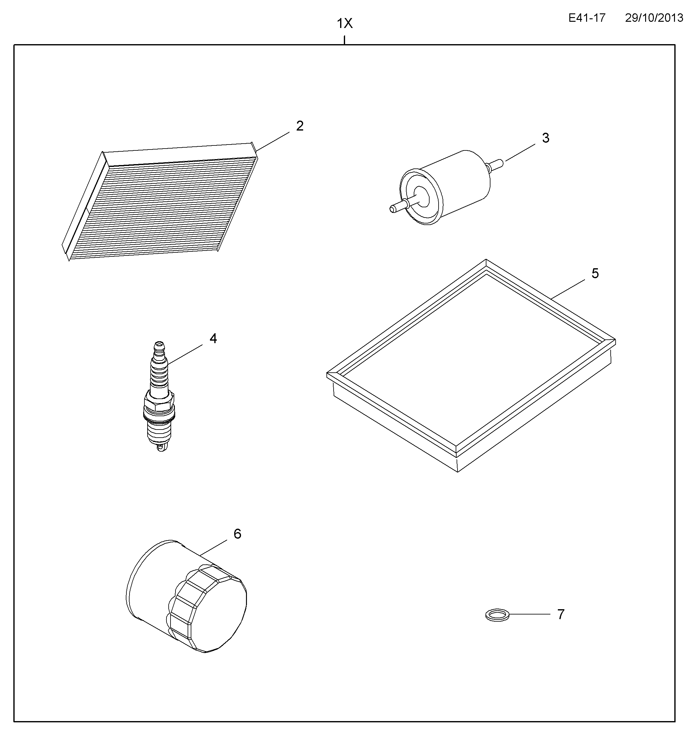 Opel 6808604 - Filter, Innenraumluft alexcarstop-ersatzteile.com