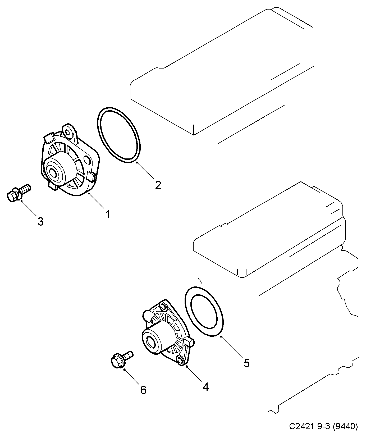 Vauxhall 93178713 - Wasserpumpe + Zahnriemensatz alexcarstop-ersatzteile.com