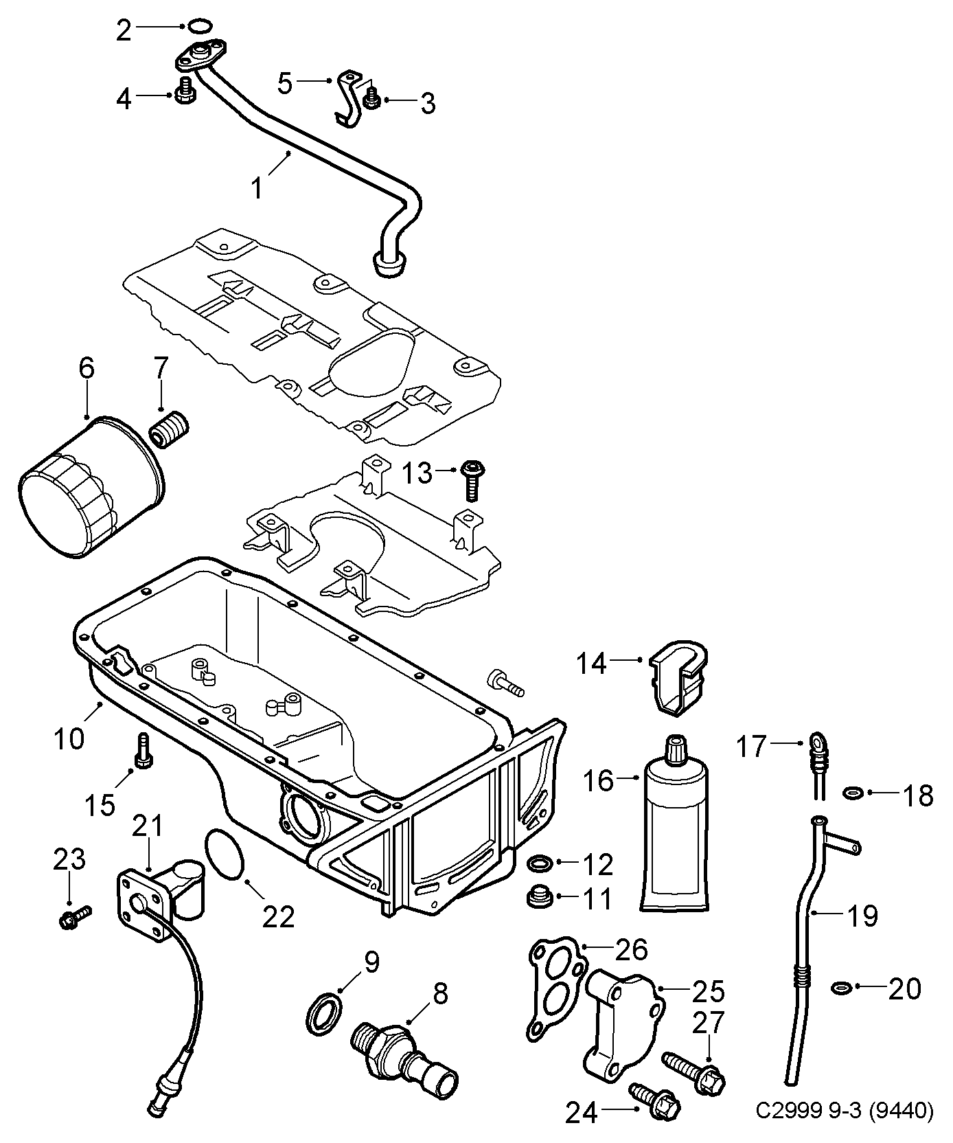 SAAB 93178952 - Ölfilter alexcarstop-ersatzteile.com