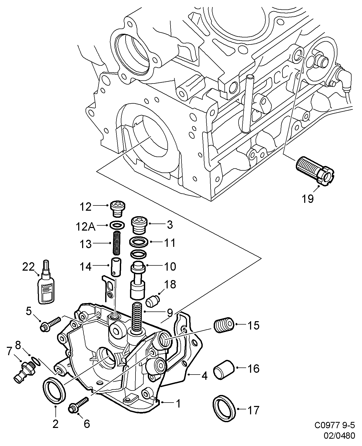 SAAB 4770186 - Sensor, Öldruck alexcarstop-ersatzteile.com