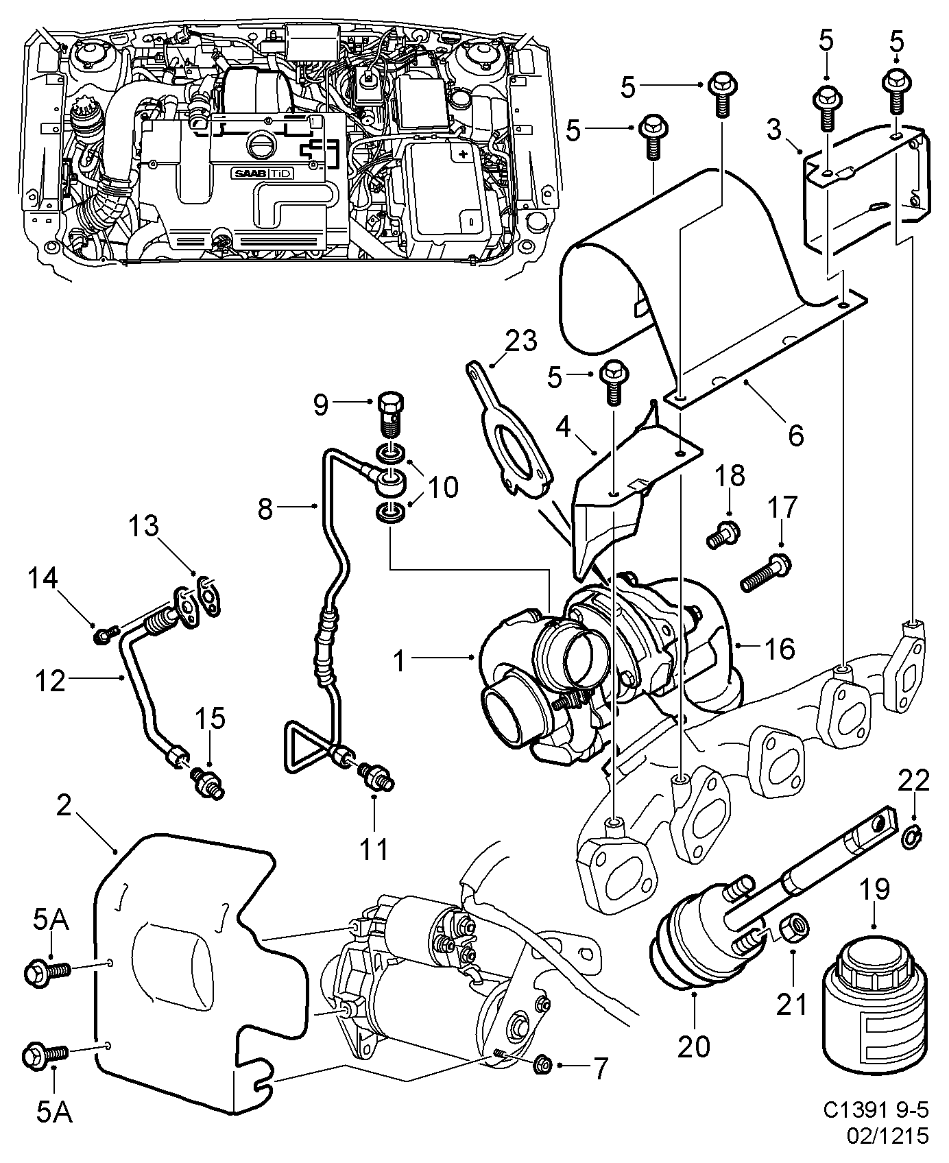 SAAB 5342183 - Lader, Aufladung alexcarstop-ersatzteile.com