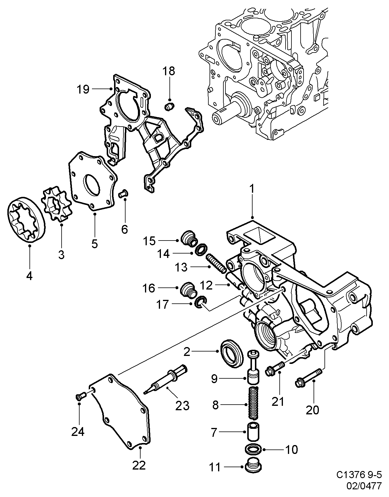 SAAB 9544107 - Schraube, Bremsscheibe alexcarstop-ersatzteile.com