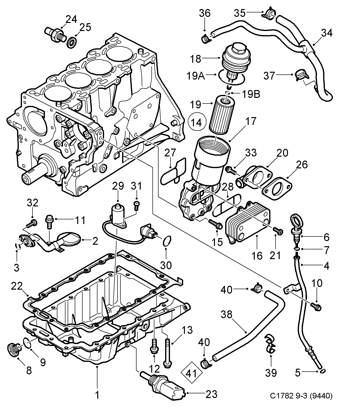 Opel 90 569 684 - Sensor, Öldruck alexcarstop-ersatzteile.com