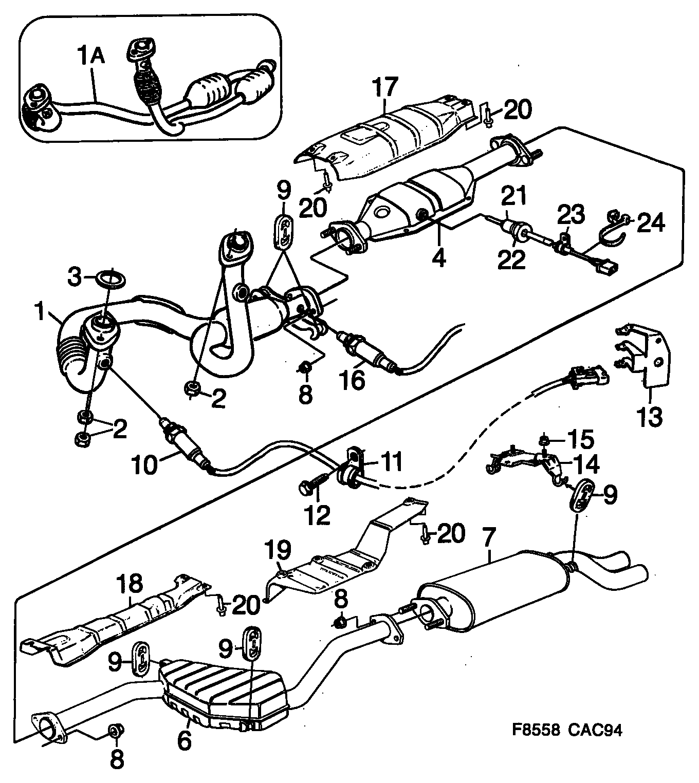 TVR 46 60 163 - Lambdasonde alexcarstop-ersatzteile.com