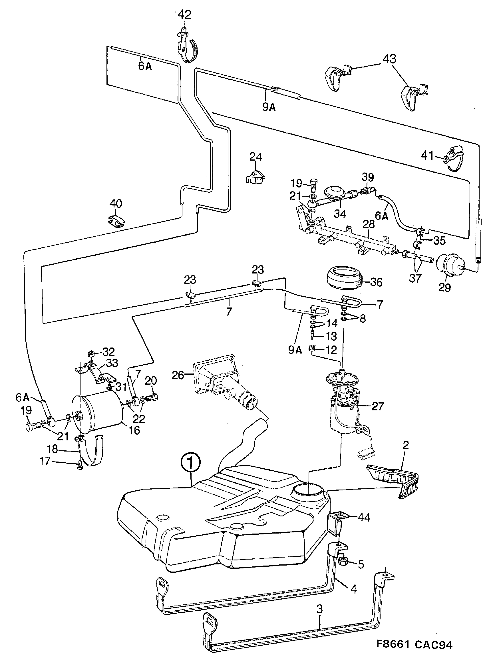 AUDI 4163853 - Kraftstofffilter alexcarstop-ersatzteile.com