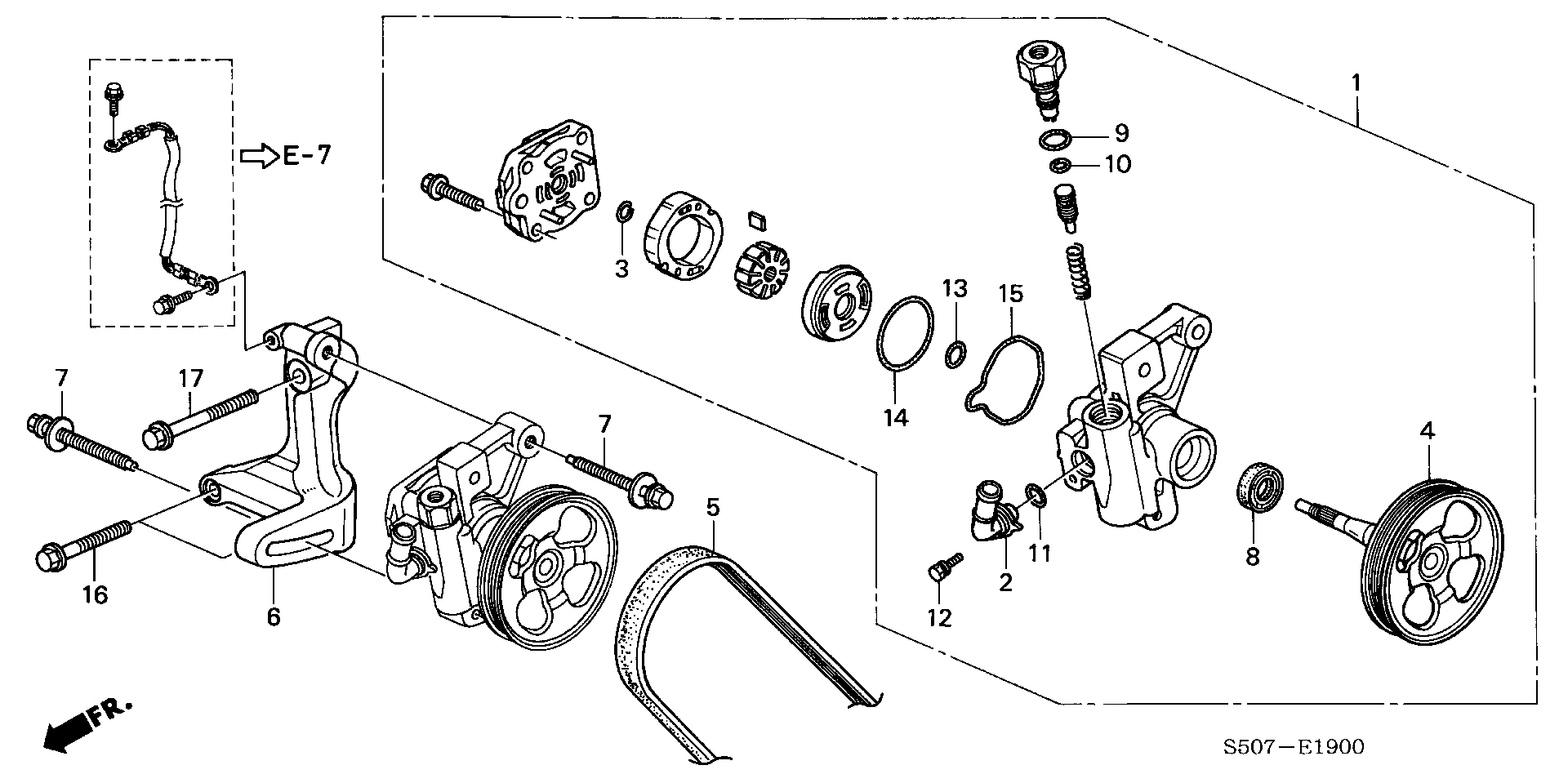 Honda 56992-PEJ-004 - Keilrippenriemen alexcarstop-ersatzteile.com