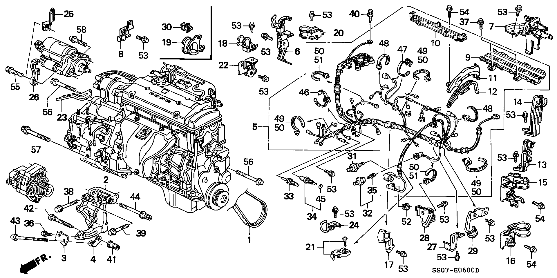 NISSAN 31110P12A01 - Keilrippenriemen alexcarstop-ersatzteile.com