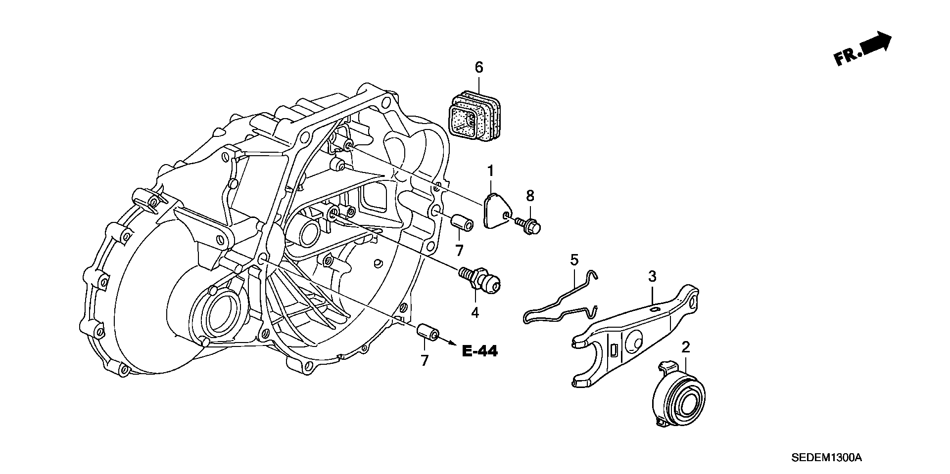 Honda 22810-PPT-003 - Ausrücklager alexcarstop-ersatzteile.com