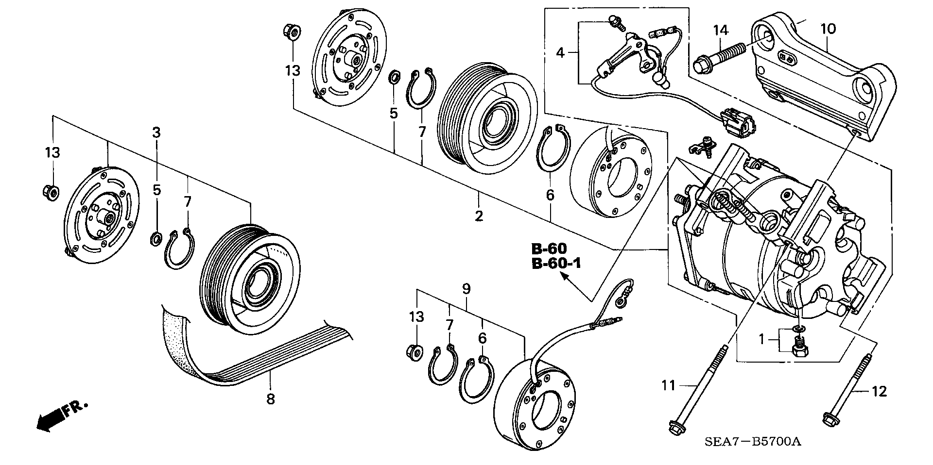 ACURA 38920-RBB-E01 - Keilrippenriemen alexcarstop-ersatzteile.com