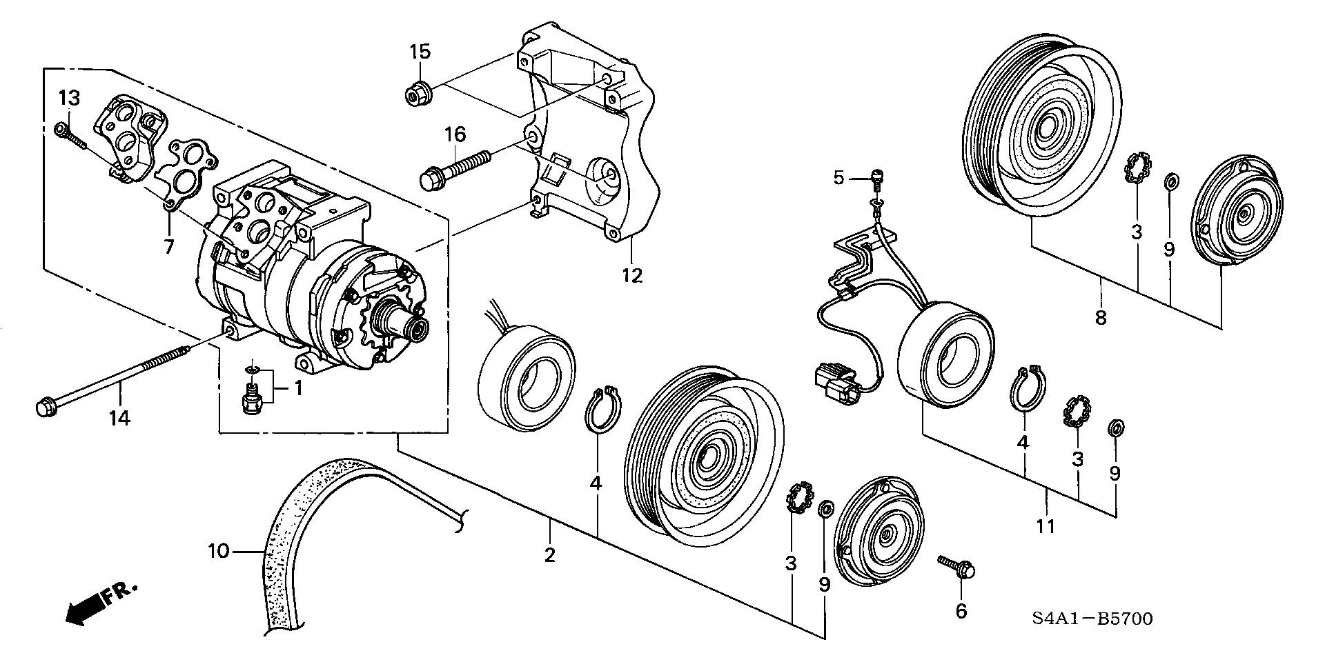 Honda 38920-PDA-E03 - Keilrippenriemen alexcarstop-ersatzteile.com