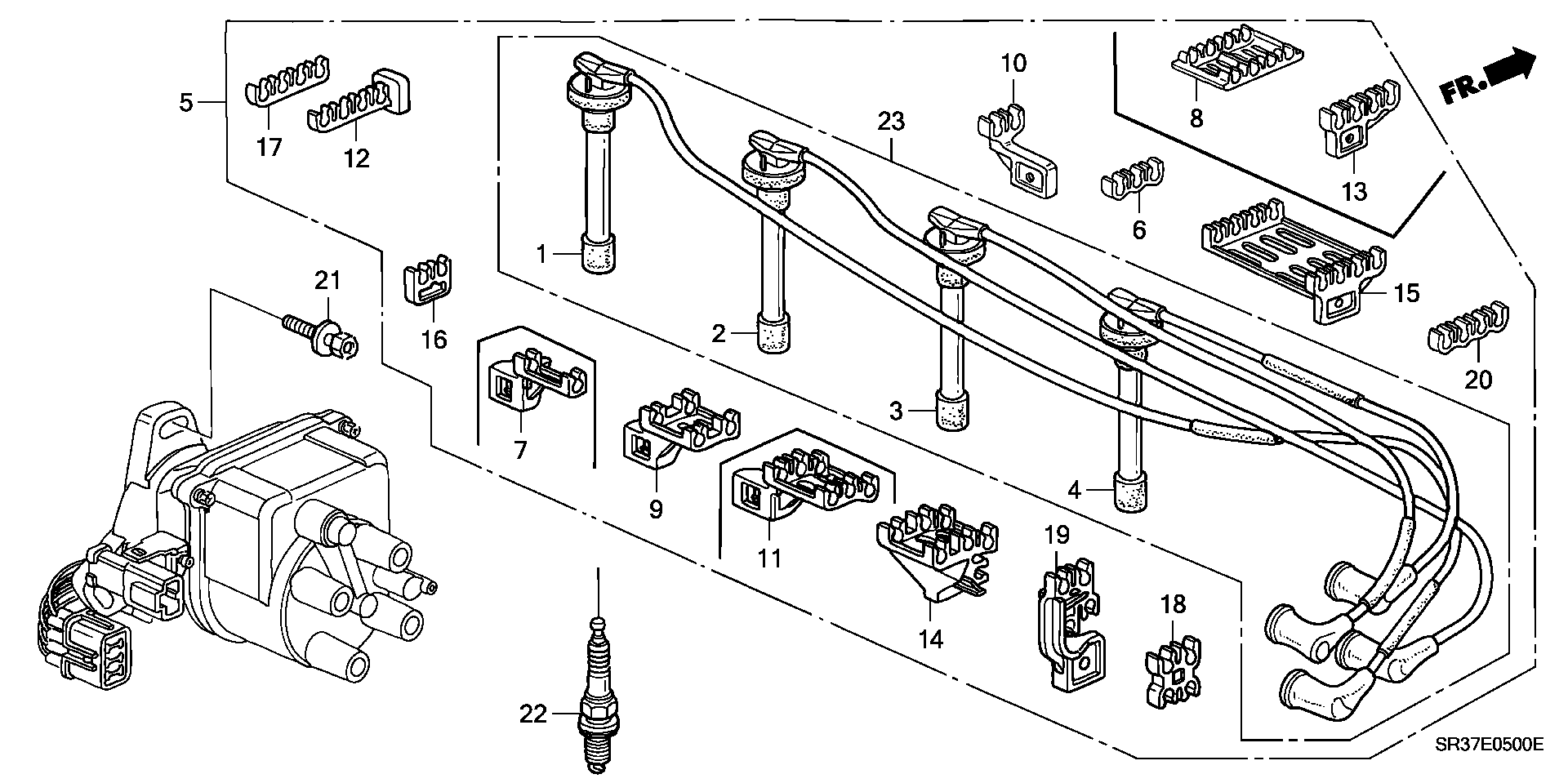 PEUGEOT 98079-5614E - Zündkerze alexcarstop-ersatzteile.com