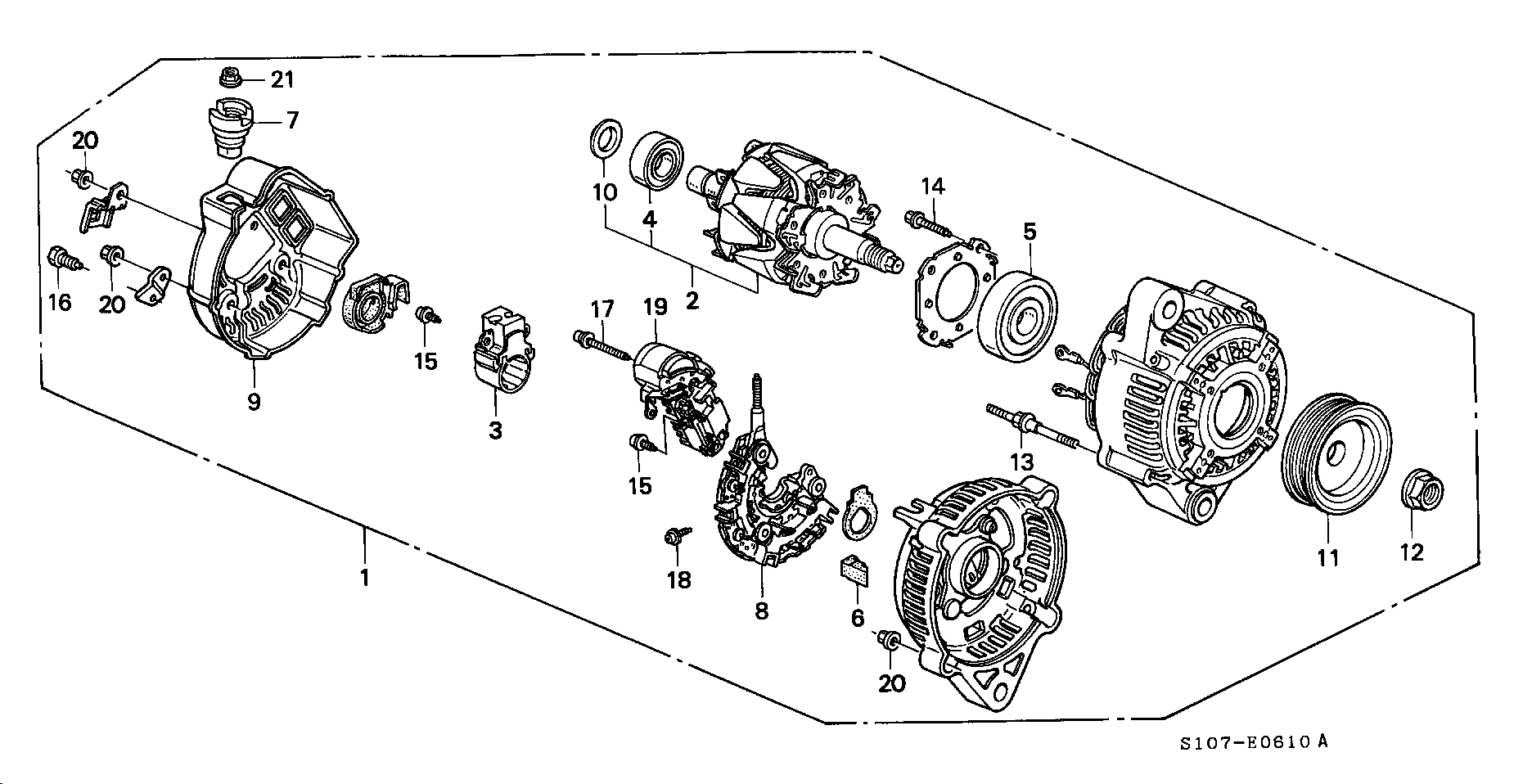 Honda 31100-P3F-E51 - Generator alexcarstop-ersatzteile.com