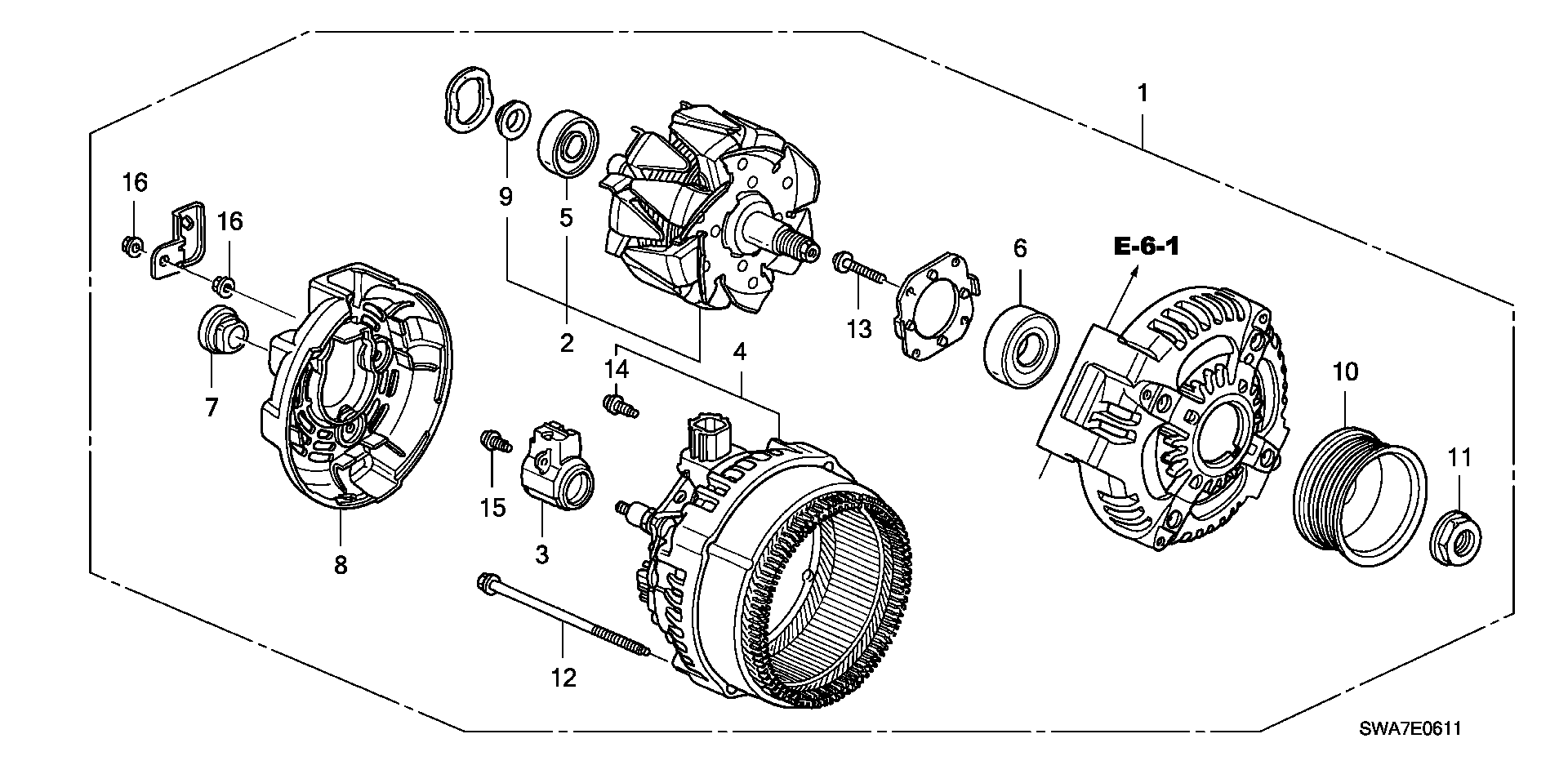 Honda 31100-RTA-023 - Generator alexcarstop-ersatzteile.com