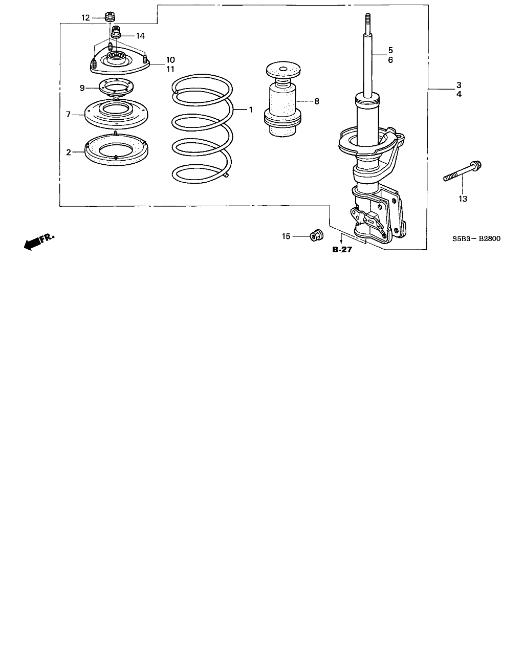 Honda 51722-S5A-701 - Staubschutzsatz, Stoßdämpfer alexcarstop-ersatzteile.com