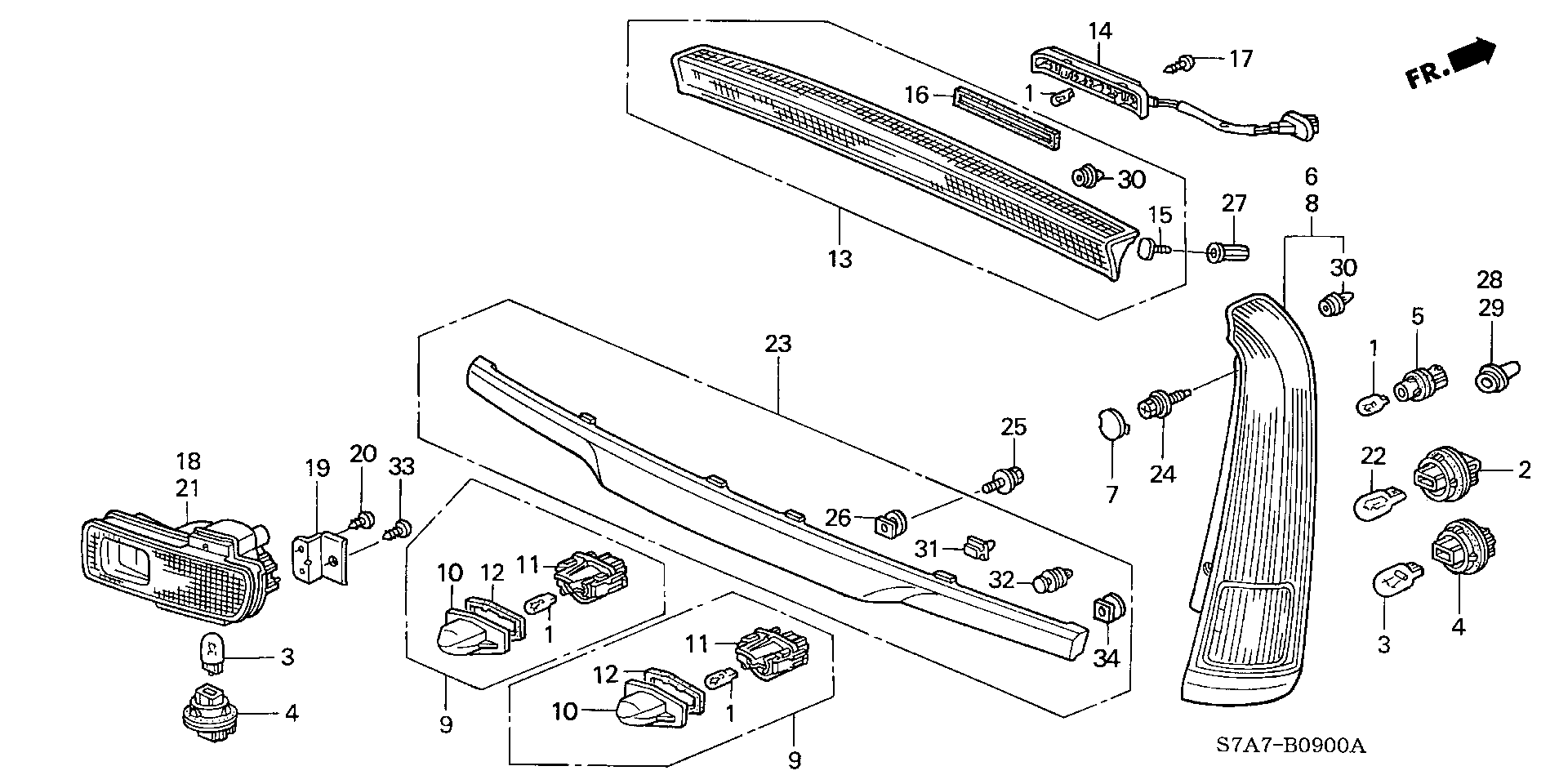 Honda 33303-SL4-003 - Glühlampe, Blinkleuchte alexcarstop-ersatzteile.com