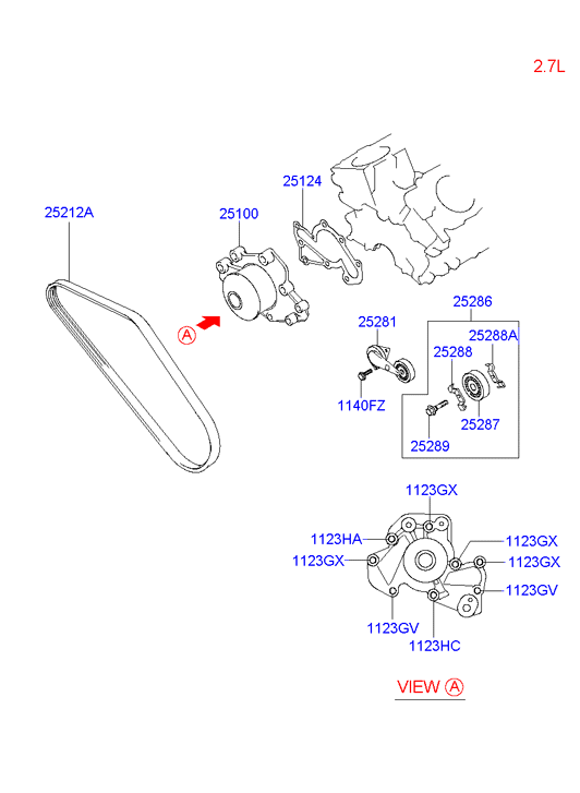 MAZDA 2521223000 - Keilrippenriemen alexcarstop-ersatzteile.com