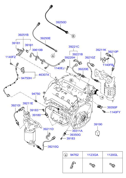 Hyundai 39210-3E140 - Lambdasonde alexcarstop-ersatzteile.com