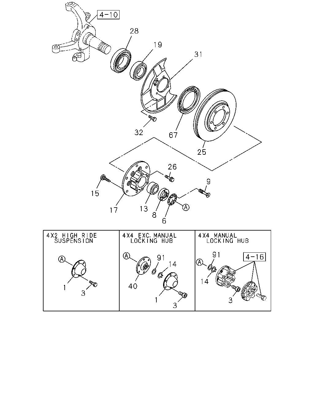 ISUZU 8-94242-683-0 - Radlagersatz alexcarstop-ersatzteile.com