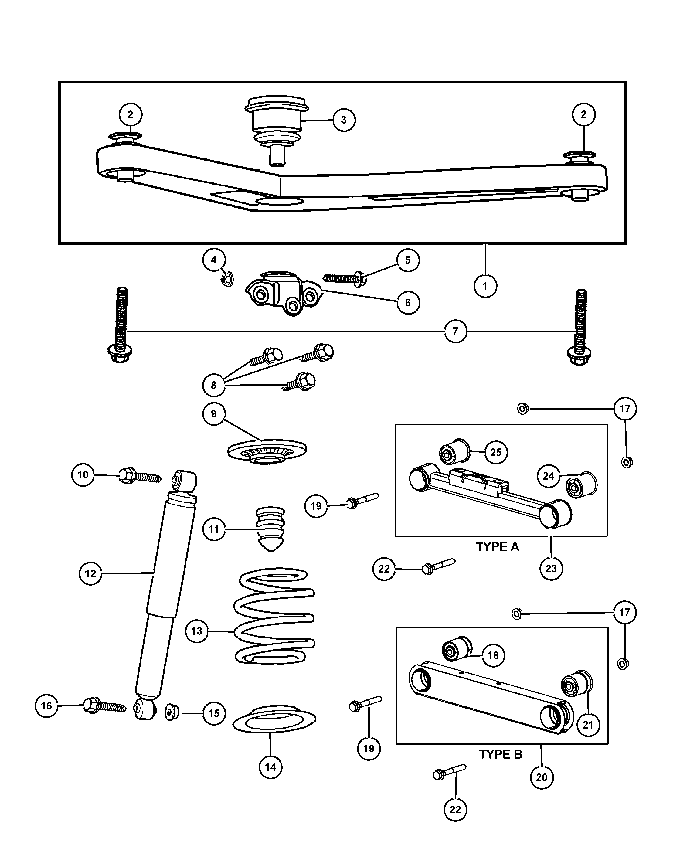 Chrysler 52088 673AE - Stoßdämpfer alexcarstop-ersatzteile.com