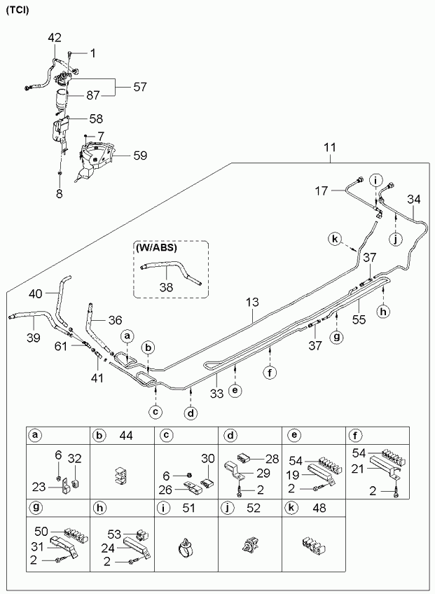 KIA 319112F400 - Kraftstofffilter alexcarstop-ersatzteile.com