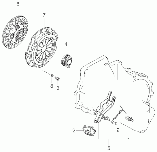 KIA 41100-2Z000 - Kupplungsscheibe alexcarstop-ersatzteile.com