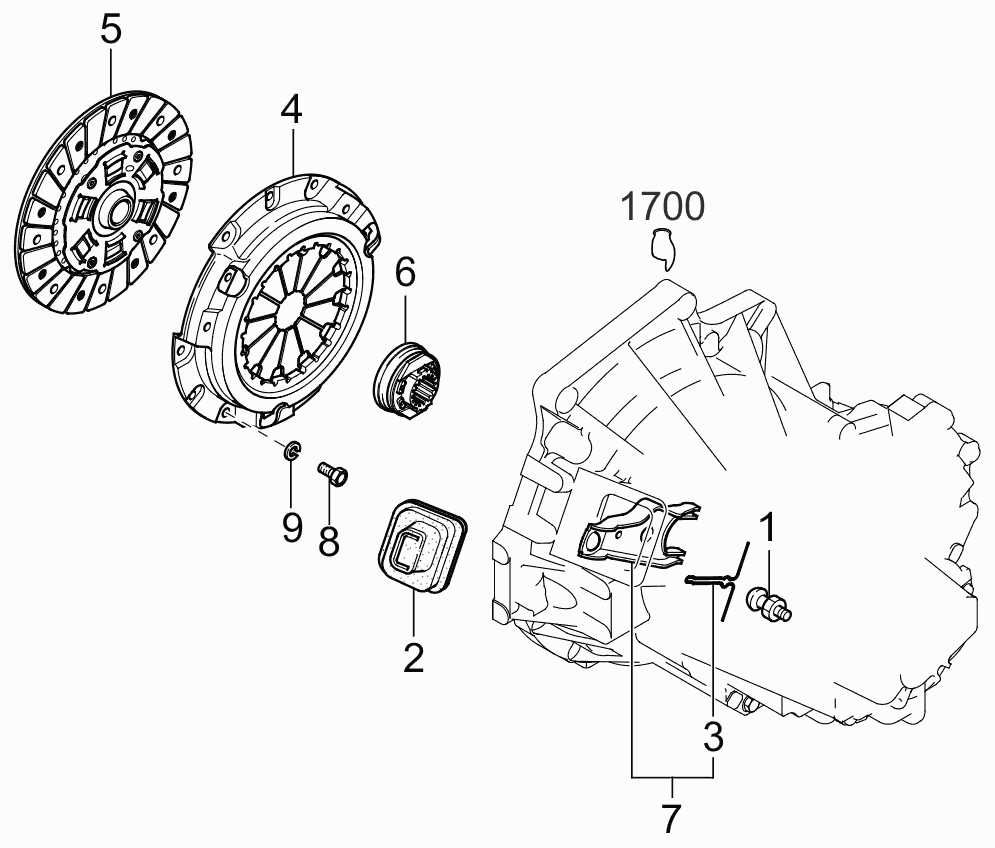 Hyundai 0K2A3-16-460 - Kupplungsscheibe alexcarstop-ersatzteile.com