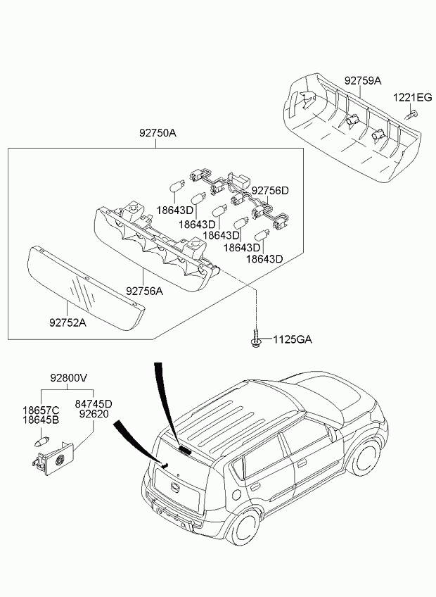 KIA 1864505009N - Glühlampe, Instrumentenbeleuchtung alexcarstop-ersatzteile.com