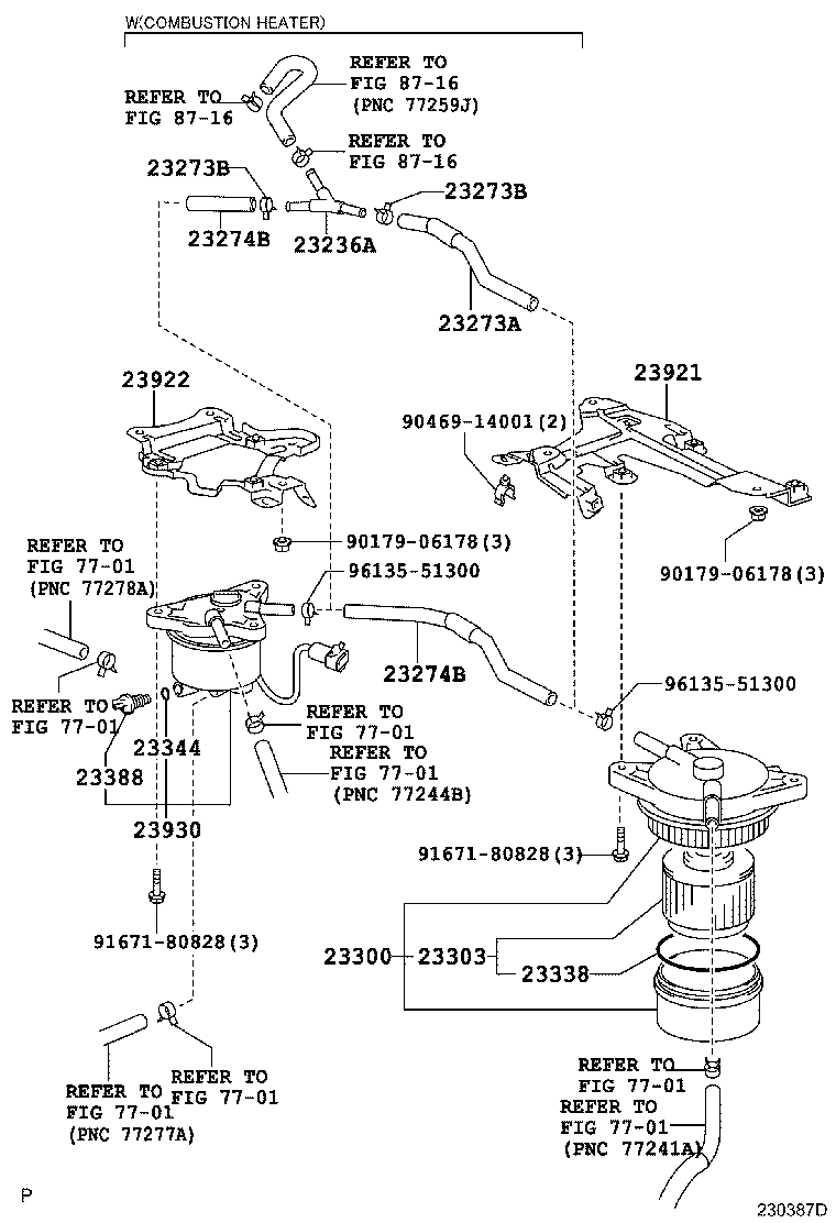 Opel 23390-0L030 - Kraftstofffilter alexcarstop-ersatzteile.com