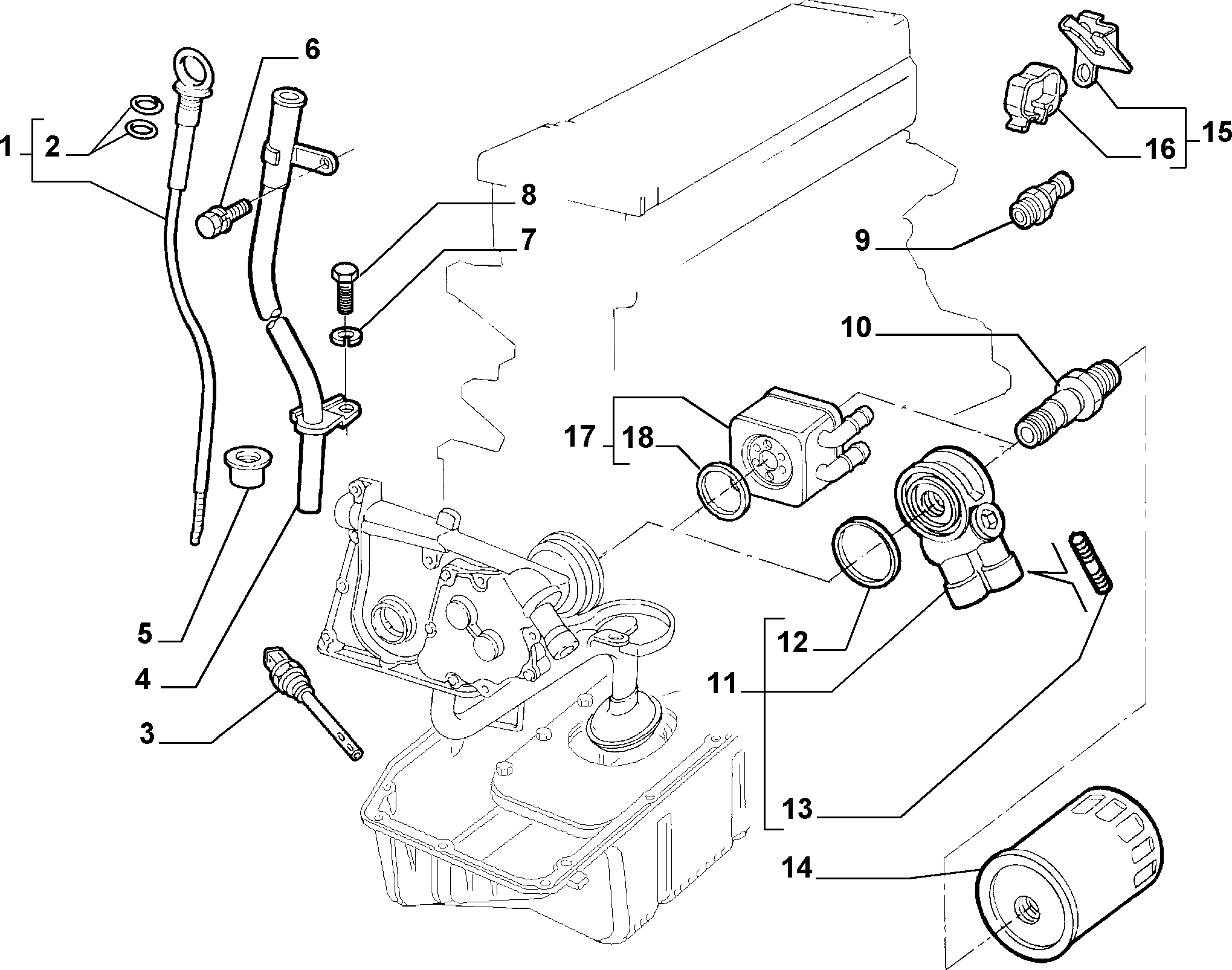 FIAT 71736158 - Ölfilter alexcarstop-ersatzteile.com