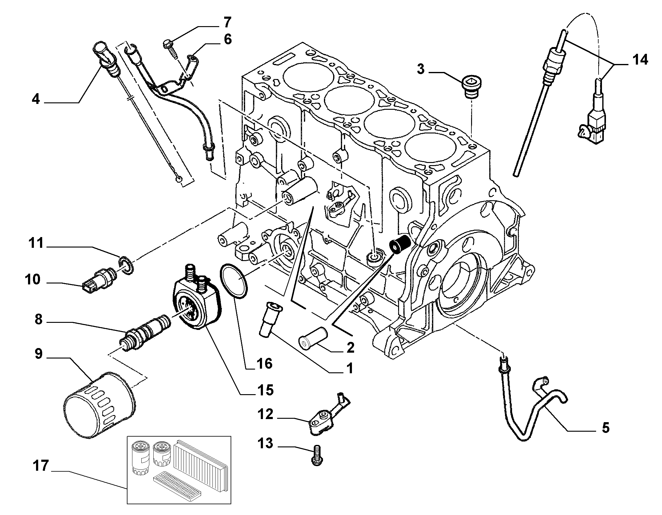 Suzuki 9456203580 - OIL FILTER alexcarstop-ersatzteile.com