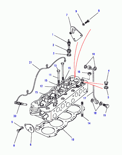 Land Rover ERC 8450 - Glühkerze alexcarstop-ersatzteile.com