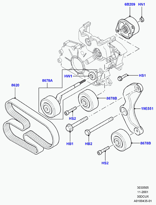 BMW PRF100060L - Umlenk / Führungsrolle, Keilrippenriemen alexcarstop-ersatzteile.com