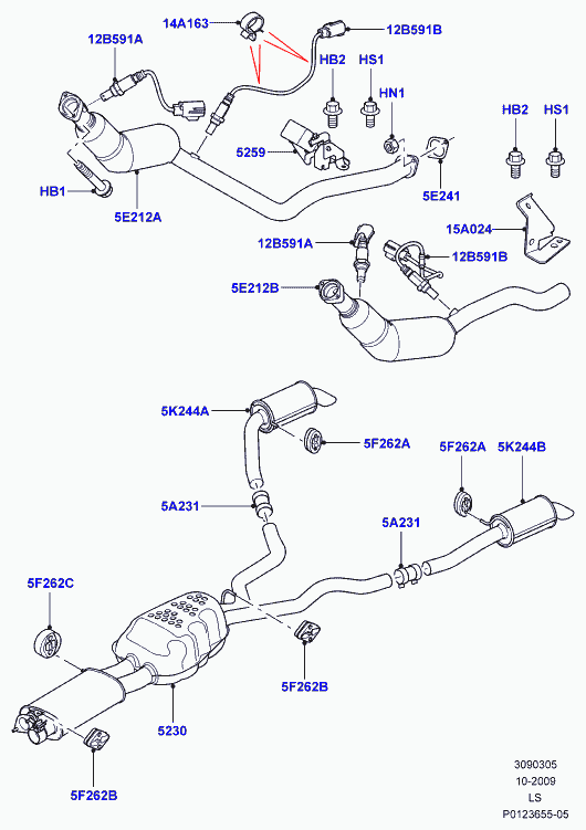 Land Rover MHK500910 - Lambdasonde alexcarstop-ersatzteile.com