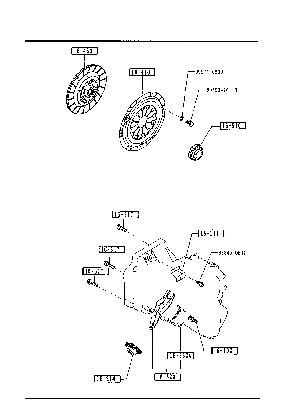 MAZDA PN06-16-460 - Kupplungsscheibe alexcarstop-ersatzteile.com