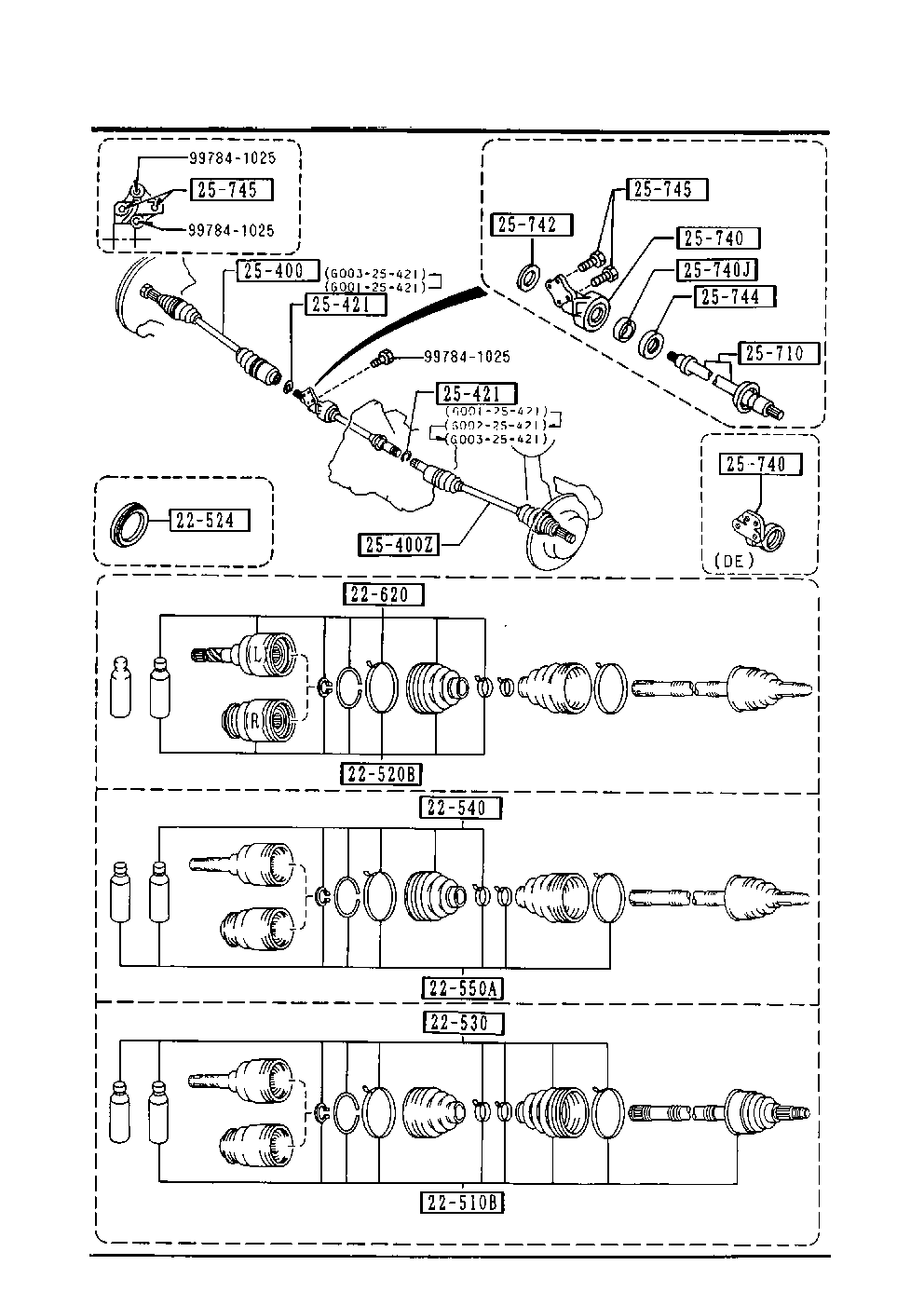 TATA G013-22-530 - Faltenbalg, Antriebswelle alexcarstop-ersatzteile.com