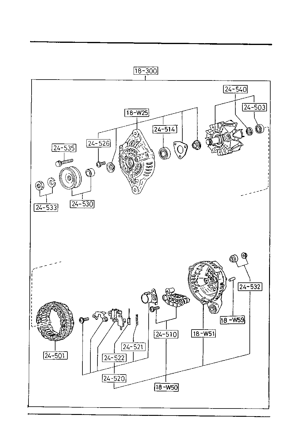 FORD F8B1-18-300C - Generator alexcarstop-ersatzteile.com