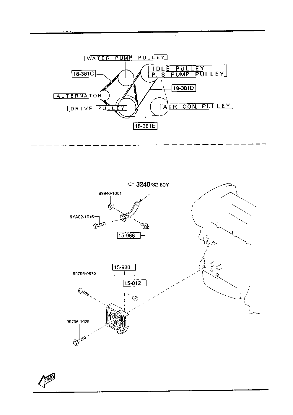 KIA B366-15-907 - Keilrippenriemen alexcarstop-ersatzteile.com